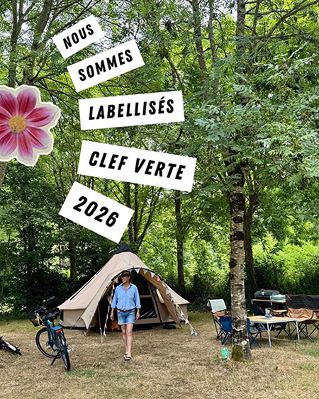 Label Clef verte 2026 camping Lann Hoedic Sarzeau