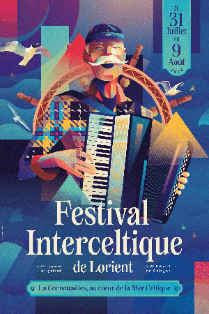 Affiche 2026 festival interceltique Lorient