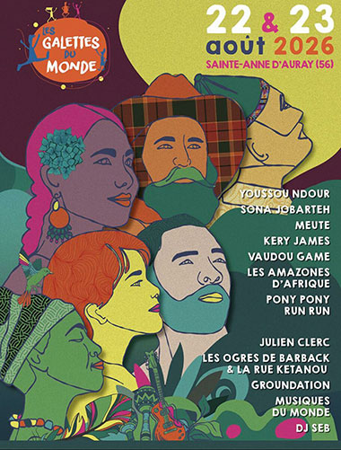 Affiche Festival Galette du monde 2026